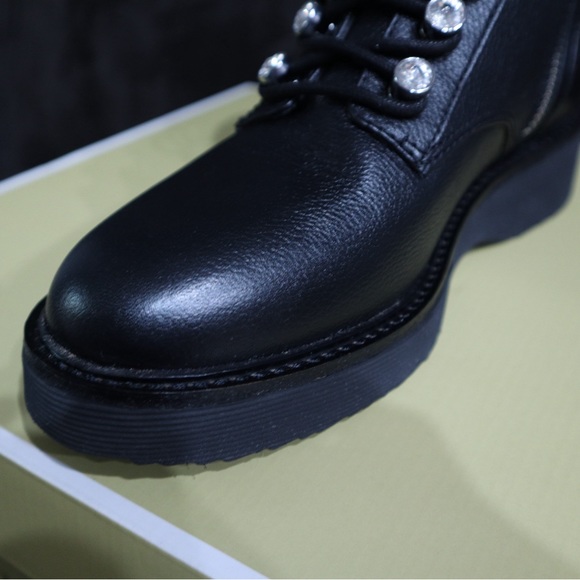 NWT Michael Kors Trudy Embellished Leather Boot - Picture 8 of 13